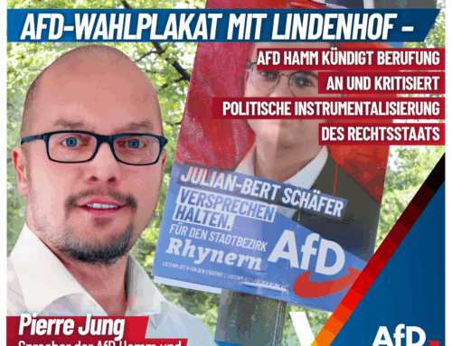 Pressemitteilung – Landgericht Paderborn untersagt AfD-Wahlplakat mit Lindenhof