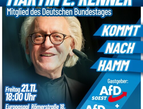 Martin E. Renner kommt nach Hamm