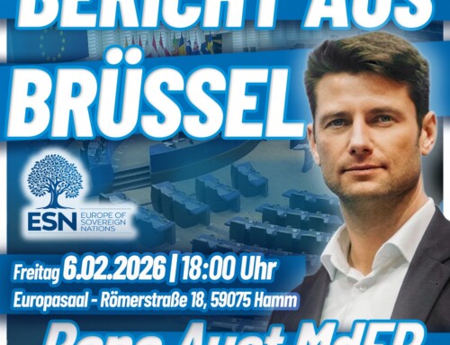 Bericht aus Brüssel – mit Rene Aust, MdEP