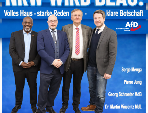 NRW wird blau – Hamm zeigt, wie politische Leidenschaft geht