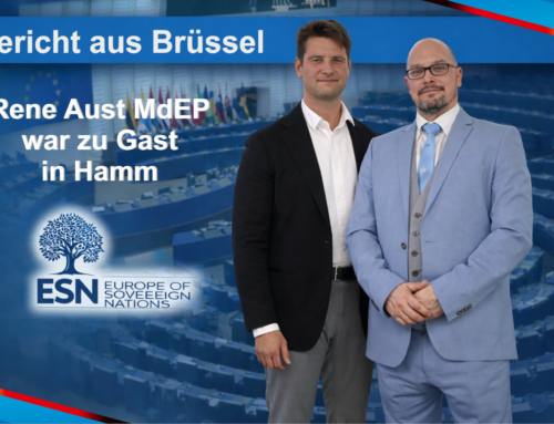 AfD wirkt in Europa – René Aust MdEP berichtet aus dem Europäischen Parlament