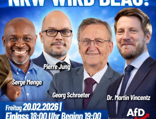 NRW wird BLAU! – Vortrag im Europasaal