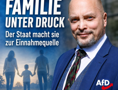 Der Staat schützt Ehe und Familie nicht mehr, sondern macht sie Schritt für Schritt zur Einnahmequelle