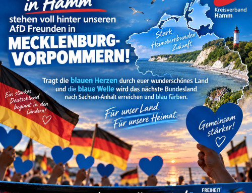 💙 Grüße aus Hamm nach Mecklenburg-Vorpommern!